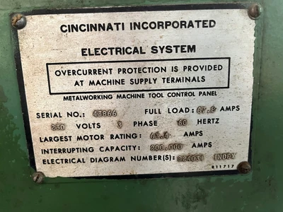 CINCINNATI-INC 135ASX8 Brakes (Press Brakes) | Mohawk Machinery (5)