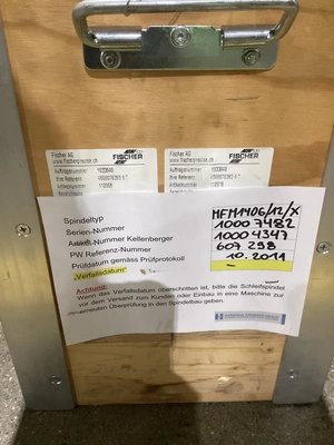 FISCHER MFM‑1406/12/X Motorized Spindle NEW