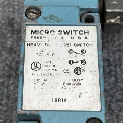 Used Micro Switch LSR1A Relays & Switches California US | Davliegogo LLC #1706191