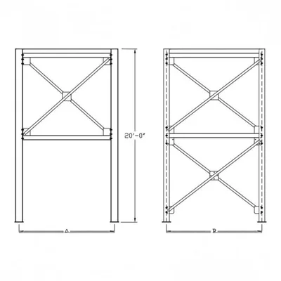 Belgrade STRUCTURAL STAND Silos, Structural Stands | Iron Listing (1)