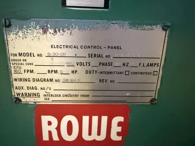 USED ROWE BGY12-15