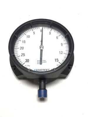 Ashcroft 60-1379-AS-04L-30IMV&15 Pressure Gauge
