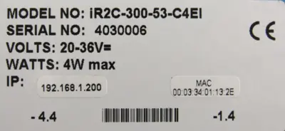 NEW OMEGA IR2C-300-53-C4E1 IR TEMP MEASUREMENT/CONTROLLER SYSTEM IR2C30053C4E
