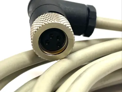 New | in-Stock Knapp Cable Assembly M12 Angled Female to Leads 5M 1078 Cable & Wire Michigan US | Maverick Industrial Sales #1400608