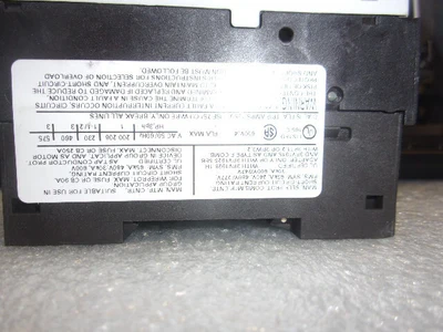 USED Siemens 3RV1021-1EA10 + 3RV1901-1A
