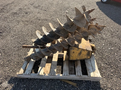 Used MCMILLEN 1320 R2 HYDRAULIC POWERED AUGER WITH AUGERS Skid Augers Michigan US | Miedema Asset Management Group #1410932