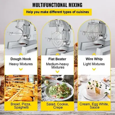 15 QUART COMMERCIAL MIXER - 3 SPEED