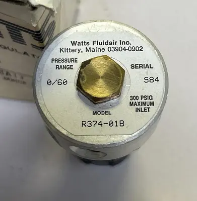 New | in-Stock WATTS R374-01B Solenoid Regulators Ohio US | Surplus Asset Holdings #1239526
