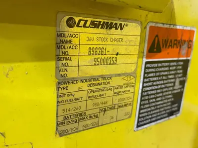 USED CUSHMAN 898361
