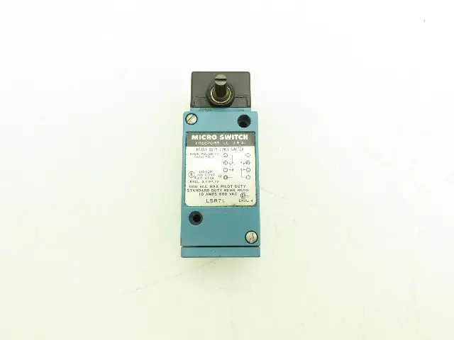 Micro Switch LSR7L Heavy Duty Snap Action Limit Switch 600VAC 10A NEMA A600
