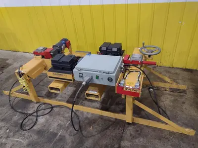 4,000 LBS CALDWELL BATTERY POWERED PORTABLE & ADJUSTABLE SHEET LIFTER: YOBRO #24914