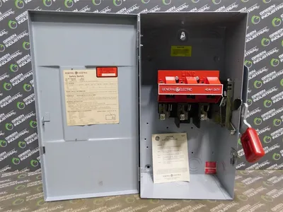 General Electric THN3362 Safety Switch 60A 600VAC 250VDC Mod 7 60 HP 1/3Ph New