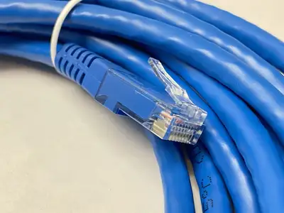 NEW STARTECH 15 FT BLUE MOLDED CAT6 UTP PATCH CABLE ETL VERIFIED