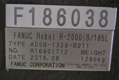 Used 2016 FANUC FANUC R-2000iB/185L + R-30iB Robots Michigan US | iGAM Industrial Marketplace #1144130