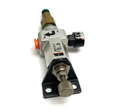 Used SMC Miniature Regulator Tube Out Fitting 30~100psi Air Pressure Regulators Michigan US | Maverick Industrial Sales #1389727