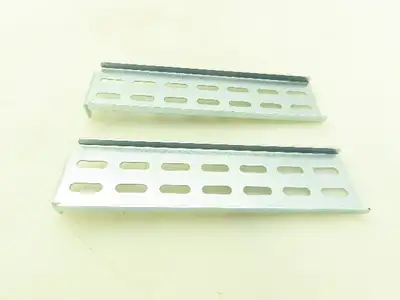 General Devices B308 Chassis Trak Telescoping Slides Vent Rak Set 7.25" Lot of 2