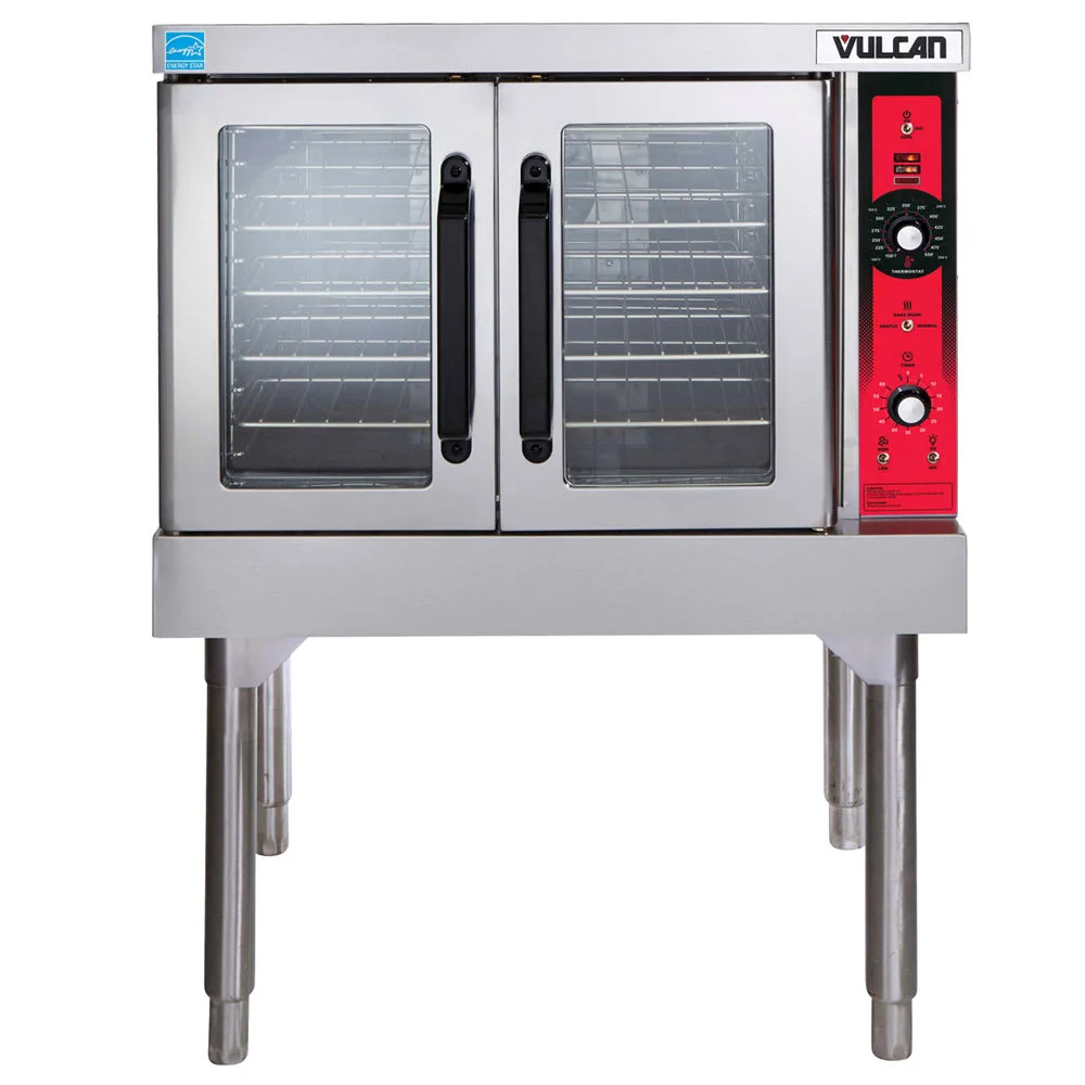 Vulcan SG4 Single Full Size Liquid Propane Gas Convection Oven - 60,000 BTU