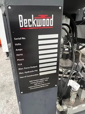 2020 BECKWOOD EVOx-4P30F1818 Heated Platen Press and Laminating Press | Kempler Machinery (7)