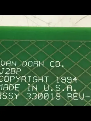 USED VAN DORN PC330-019 330-019