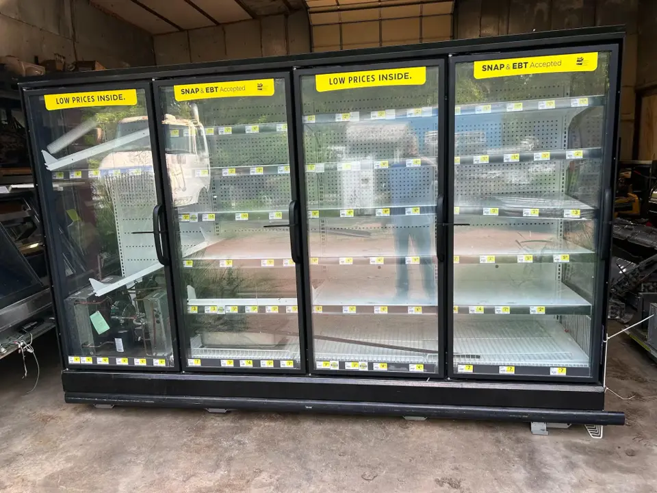 7-0057 Run of 2021 Hussmann Hybrid Freezer and or Cooler Doors