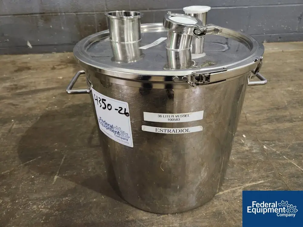 USED Eagle 9.5 Gal Eagle Stainless Tank, Model CTL-36-SMA, 316L S/S