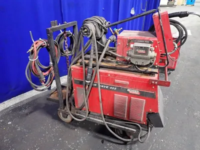 USED LINCOLN ELECTRIC POWER WAVE 455