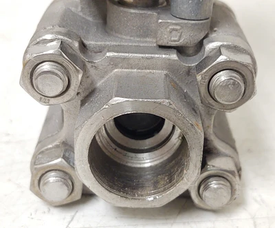 NEW 1/2" NPT WATTS S845102MI 1500#  BALL VALVE WELD SOCKET STAINLESS STEEL