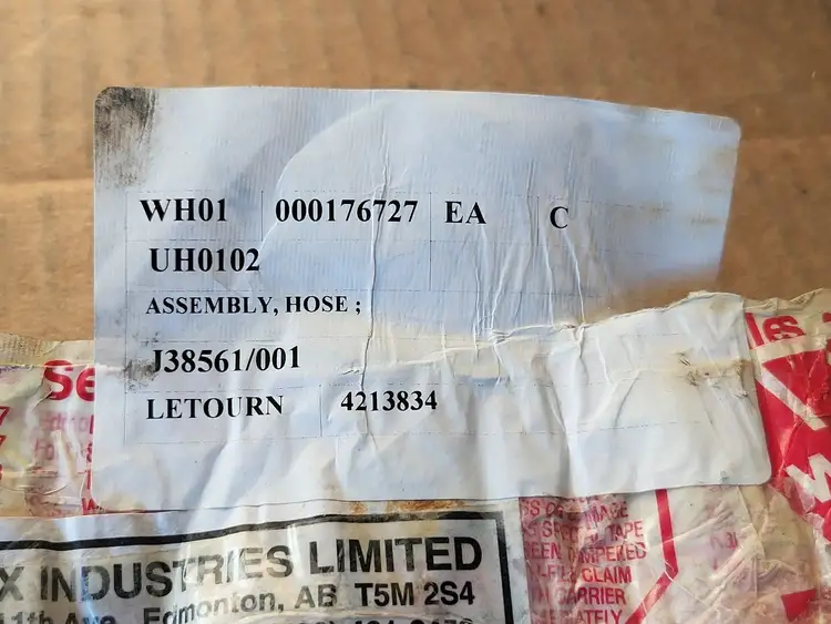 Used LETOURNEAU R4213834 Parts British Columbia CA | Lenmark #367948
