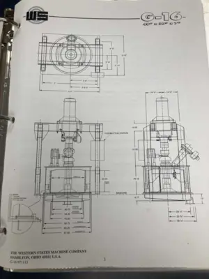 (4) Roberts-Western States G-16 48 x 30 perforate basket sugar centrifugals, 316SS.