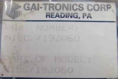 NEW GAI-TRONICS I93060 HANDSET I93060C05 I93060C03