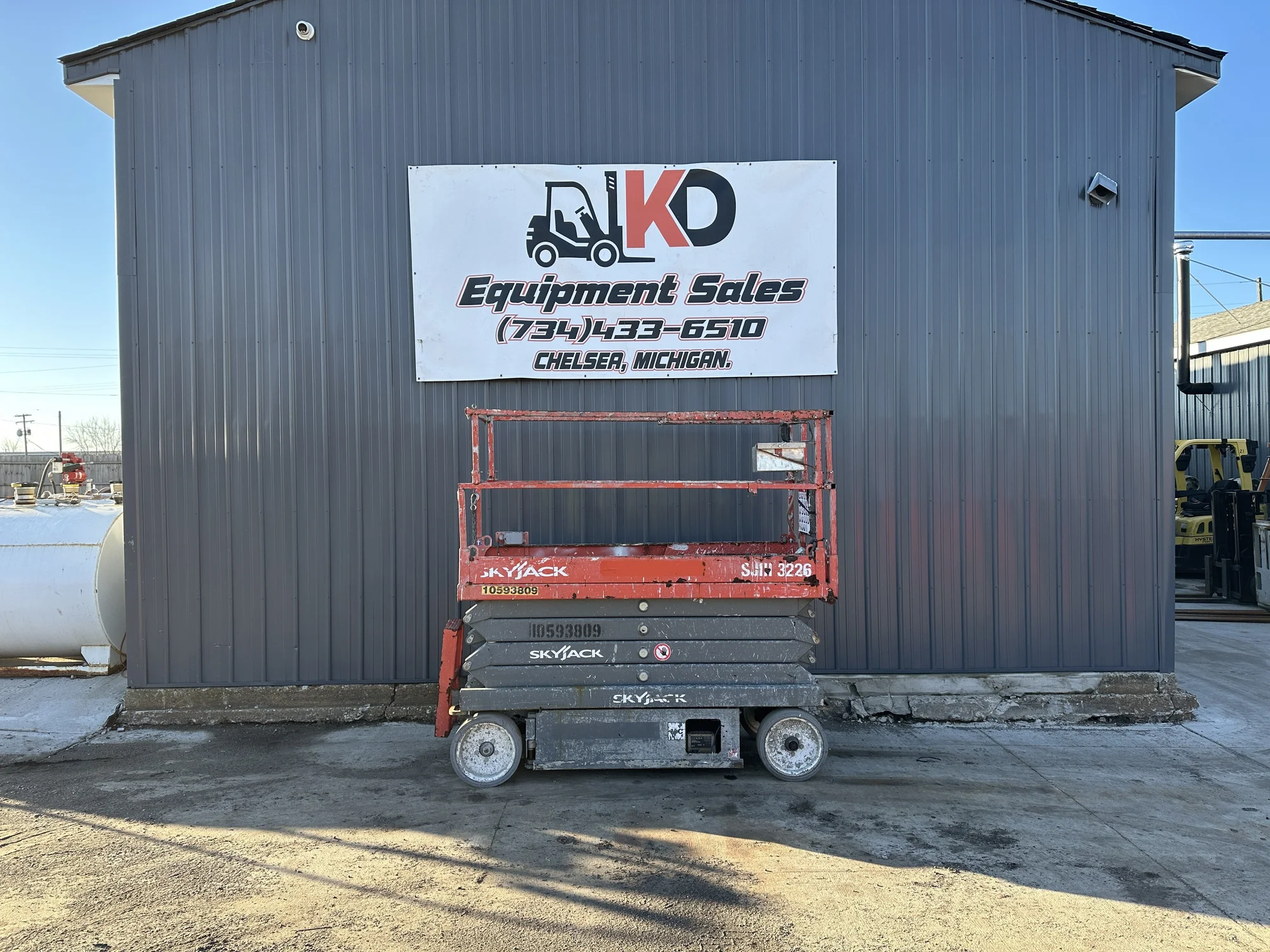 Used 2017 SKYJACK SJIII3226 Scissor Lifters Michigan US | KD Equipment Sales #1547844