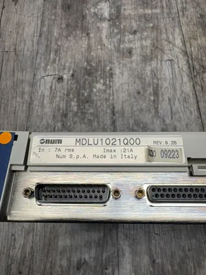 Used NUM MDLU1021Q00 9.2B Misc Electrical & Power Parts South Carolina US | ESS Industrial Equipment Sales #1403284