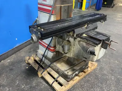 Tri-onics Incorporated 50” X 10”  Vertical Mill
