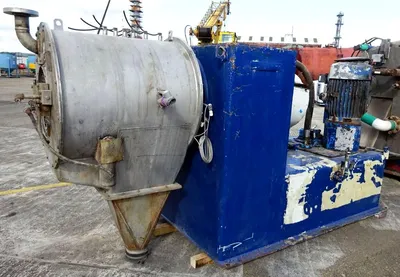 (2) Escher-Wyss P-500/2 XP pusher centrifuges, 316SS.
