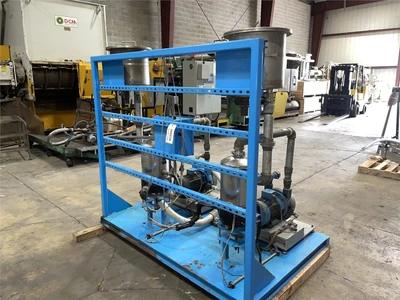 Vacuum Pump System For Vent On Extruder