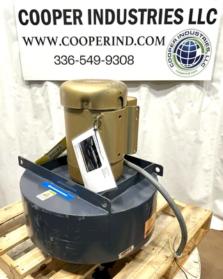 Used _UNKNOWN_ _UNKNOWN_ Centrifugal Fans West Virginia US | Cooper Industries #1409140