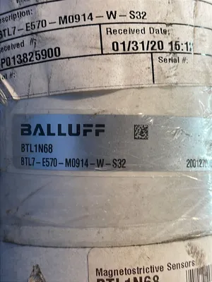 New | in-Stock BALLUFF BTL7E570M0914WS32 Sensors Ohio US | HGR 24 #1133351
