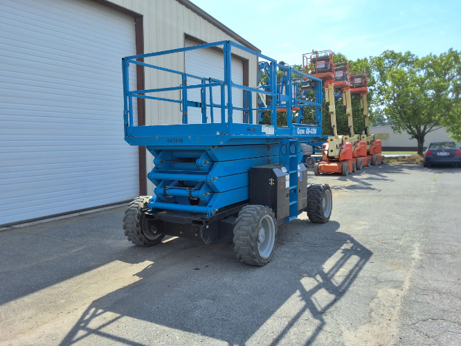 Used 2016 Genie GS-4390RT Scissor Lifters North Carolina US | Stack Equipment #1208764