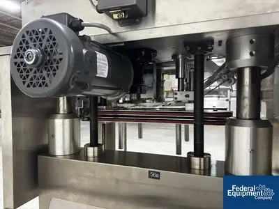 USED Kaps All Kaps-All Packaging Systems Model E Automatic Bottle Capper