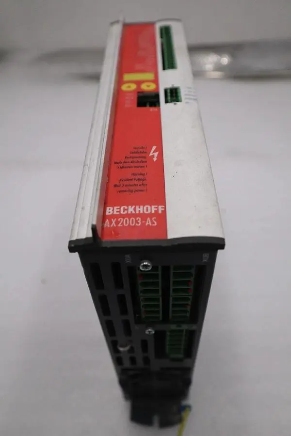 Beckhoff AX2003-AS S60301-520 Digital Compact Servo Drive Amplifier STK K-413-D