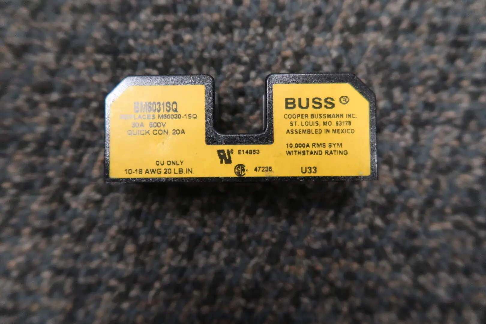 NEW COOPER BM6031SQ