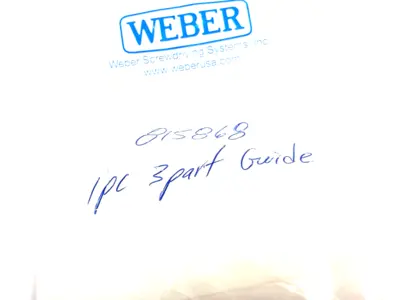 USED WEBER 3-PART GUIDE GRIPPER ATTACHMENT