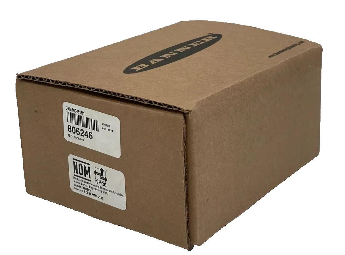 NEW BANNER ENGINEERING DXM700-B1R1 NETWORK ROUTER CONTROLLER DXM700B1R1