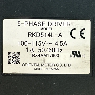 NEW Oriental Motor RKD514L-A