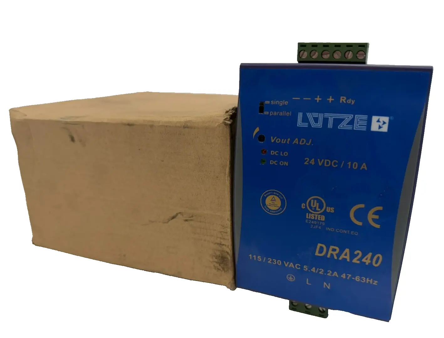 NEW LUTZE 722-759 POWER SUPPLY DRA240-24B 722759