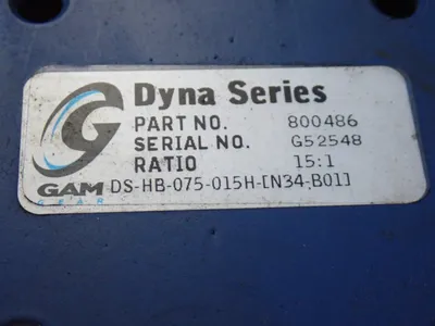 USED GAM/DYNA SERIES DSHB075015H[N34B01]