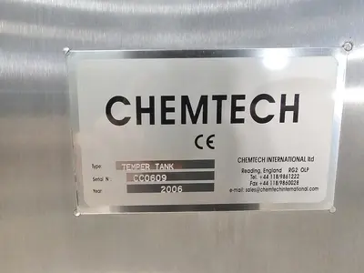 Used 400 Gallon Jacketed Tank (Reactor), With Waukesha Pump & Load Cells, 316 Stainless Steel