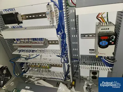 USED Telstar Industrial, S.L. 99" Telstar Compounding Isolator, S/S, (6) Glove