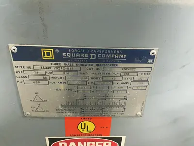 USED SQUARE D 75T6HCT