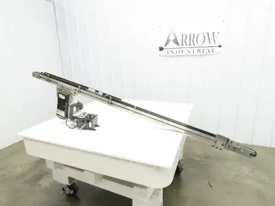 MK North America GUF-P 2000 50mm x 2020mm Belt Conveyor 115V Variable Speed READ